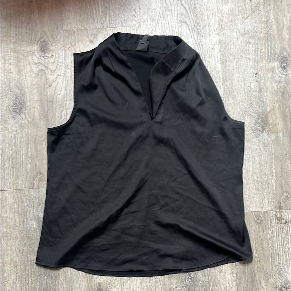 Elegant Black Sleeveless Top